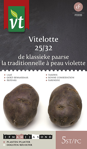 Catalogus Detail Plants Pomme De Terre Vitelotte